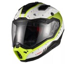 Helma na moto Nexx X.Rally Yuma white/neon - L / bílá