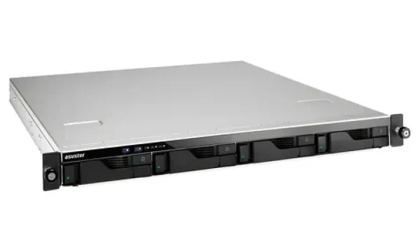 Asustor Lockerstor 4RD AS6504RD 4-Bay šedá / NAS server / Intel Atom C3538 2,1GHz / 8GB DDR4 / 4x GbE / Rack 1U (90-AS6504RD2-ME30)