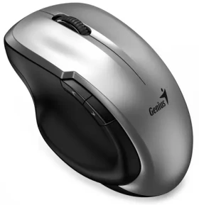 Genius Ergo 8200S Bezdrátová optická myš připojením USB-C stříbrná 1200 dpi Bezdrátová USB Type-C