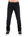 Horsefeathers VARUS black pánské džíny