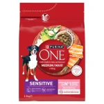 Purina One Med/Max Adult Losos Rýže 2.5 kg / Krmivo pro psy (7613036514279)