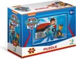 Puzzle Tlapková patrola: Ryder a Chase 35 dílků