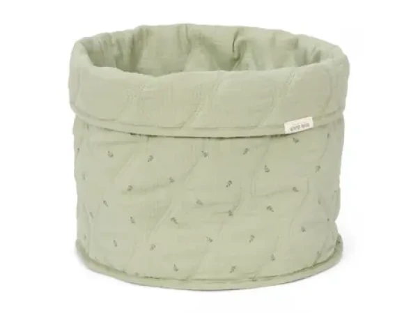 Little Dutch Košík textilní oboustranný velký Pure Sage (DE30215036LD)