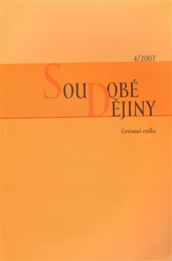 Soudobé dějiny 4/2007