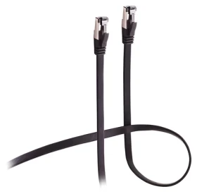 Shiverpeaks CAT8.1 U/FTP plochý černá / Patch kabel / 2 m / 40 Gbit/s (FL31-43035)