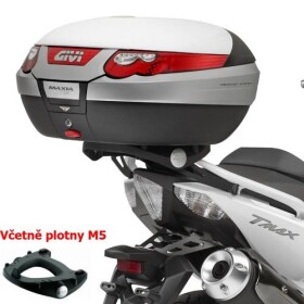 Sr2013 special rack Yamaha T-Max 500 (08-11)/530 (12-16) včetně plotny M5 pro Monokey, max 6 kg
