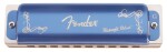 Fender Midnight Blues Harmonica Pack of 7, with Case