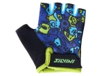 Silvini Locri dětské rukavice Blue/Neon vel. 7-8