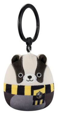 Squishmallows Klíčenka Harry Potter - Mrzimorský jezevec 9 cm