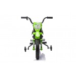 Mamido Dětská elektrická motorka Cross Pantone 361C zelená