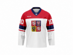 Dres české hokejové reprezentace Roman Červenka #10 2026 CCM Fandres replica - bílý Velikost: dětský XXXXS