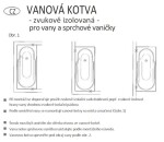Vanové kotvy Kaldewei 687675130000 KWKOTVA