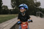 Rukavice FORCE FUN KID dětské, modré (barva modrá, velikost M)