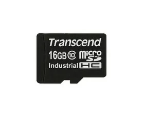 Transcend microSDHC 16GB / Class 10 / průmyslová karta / bez adaptéru (TS16GUSDC10I)