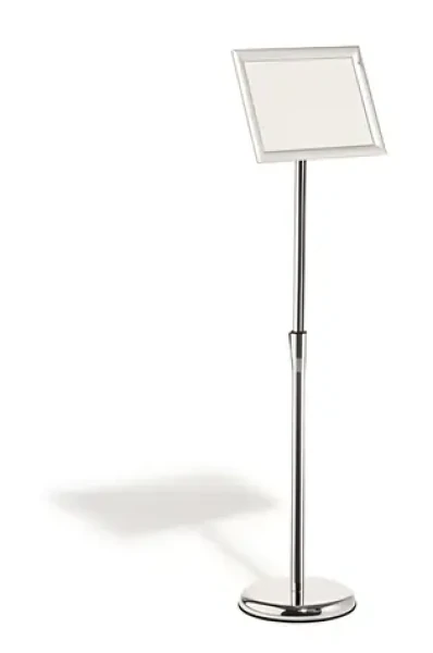 Durable 479823 / Informační stojan / A4 / Hliníkový rám / Výška 770–1205 mm (479823)