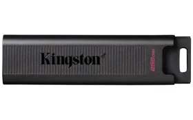 Kingston DataTraveler Max 256GB černá / Flash Disk / USB-C 3.2 gen. 2 / čtení: až 1000MBs / zápis 900MBs (DTMAX/256GB)