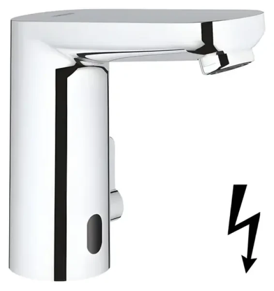 Grohe Infračervená elektronická umyvadlová baterie, chrom / Baterie / Bezdotyková / Jednootvorová montáž / DN15 (36324001)