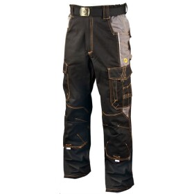 Montérkové kalhoty VISION H9126 pasové 190 cm černo-šedé 56 černo-šedé