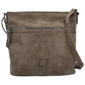 Trendy dámská koženková crossbody kabelka Tomila, coffee new