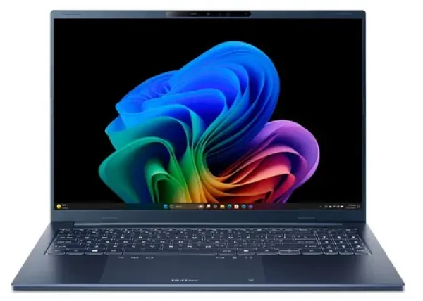 Acer Swift Go 16 AI SFG16-A71-R0ER modrá / Notebook / 16" WUXGA OLED / AMD Ryzen AI 9 465 / 16GB RAM / 512GB SSD (NX.JY8EC.004)