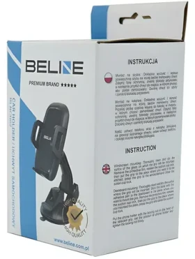 Beline BLNCH022w1 černá / Držák do auta / Na sklo i palubní desku / Rozpětí 60-105 mm (BLNCH02)