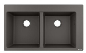 HANSGROHE - Dřezy Vestavný granitový dřez S510-F770, kamenná šedá 43316290