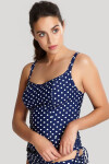 Vrchní díl plavek Swimwear Anya Spot Balconnet Tankini navy/ivory SW1011 95GG