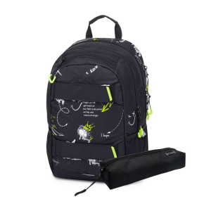 Studentský batoh KARTON P+P OXY Sport - Graffiti + etue zdarma