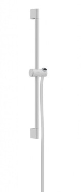 HANSGROHE - Unica Sprchová tyč 96 cm, se sprchovou hadicí, matná bílá 24401700