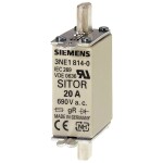 Siemens 3NE18020 sada pojistek Velikost pojistky = 0 40 A 690 V 3 ks
