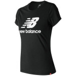 New Balance ESSENTIALS STACKED LOGO TEE BK WT91546BK tričko