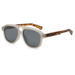 VeyRey Pilotky polarizační sluneční brýle Interlity šedá obruba černá skla (8596545423289)