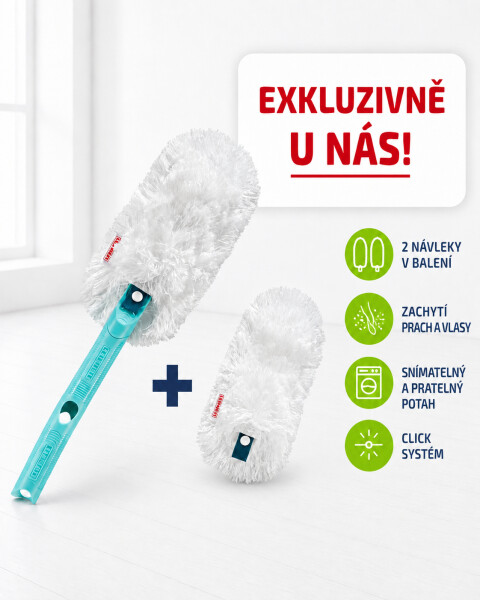 Leifheit Set Prachovka SUPERDUSTER + náhradní návlek na prachovku 41255