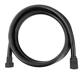 SAPHO - SOFTFLEX plastová sprchová hadice, 150cm, černá mat 1208-17