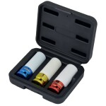 Sada prodloužených rázových hlavic 1/2", 3ks (17-21mm), WHIRLPOWER 1274-1703