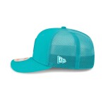 New Era Pánská kšiltovka Miami Dolphins NFL Historic 2025 On-Field Sideline 9SEVENTY Trucker Snapback
