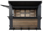 KETER DECO BAR DUO domek - Walnut