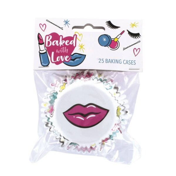 Culpitt košíčky na muffiny s alobalovým vnitřkem Make-up (25 ks)