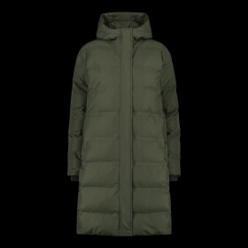 CMP dámská zimní bunda s kapucí, zateplená, nepromokavá, zelená (34K0096/F905) 48