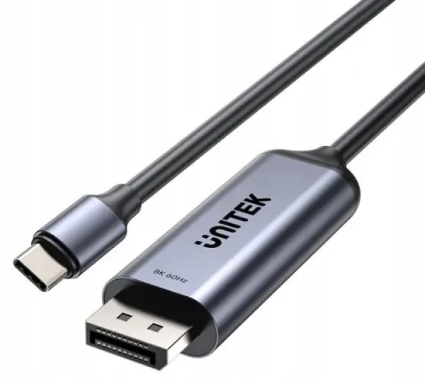 Cable 8K USB-C na DisplayPort obousměrný / Kabel (V1423DGY01)