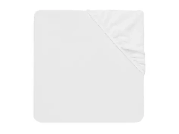 Jollein Prostěradlo nepropustné 120x60 cm White / Pro matraci do 120 x 60 cm (550-507-00100)