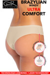 Dámské kalhotky brazilky - WINDY ULTRA COMFORT černá S