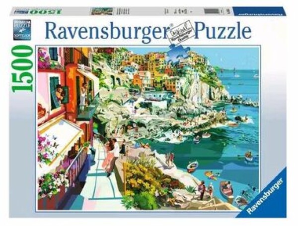 RAVENSBURGER Romantika v Cinque Terre 1500 dílků