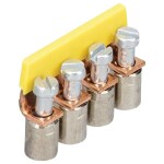 Weidmüller Z-series, Accessories, Cross-connector, For the terminals, No. of poles: 2 ZQV 2.5/2 1608860000-60 žlutá 60 ks