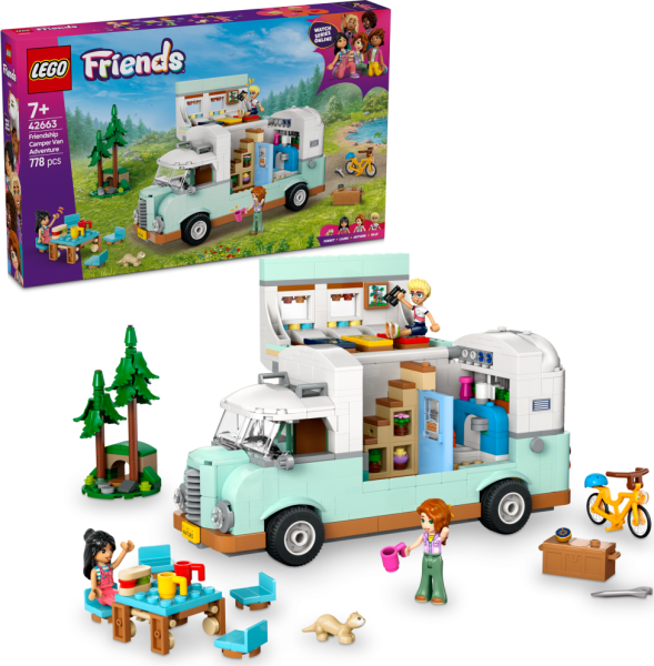 LEGO® Friends 42663 Dobrodružství s karavanem přátelství - LEGO® Hidden Side™