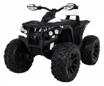 Mamido Dětská elektrická čtyřkolka ATV Power 12V 14Ah 4x4 bílá