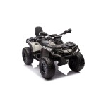 Mamido Dětská elektrická čtyřkolka Can-Am Outlander ATV 4x200W šedá