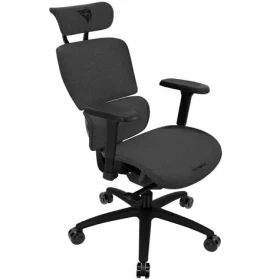 ThunderX3 XTC šedá / Ergonomická židle / nastavitelná / textil / pojezdová kolečka / nosnost 125 kg (TEGC-307410Z.Z1)