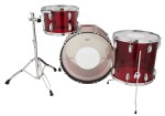 Ludwig Vistalite 50th Anniversary Probeat Red