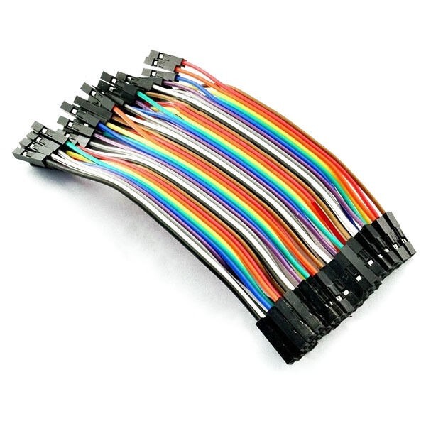 DuPont kabel F-F - 40x, 10 cm